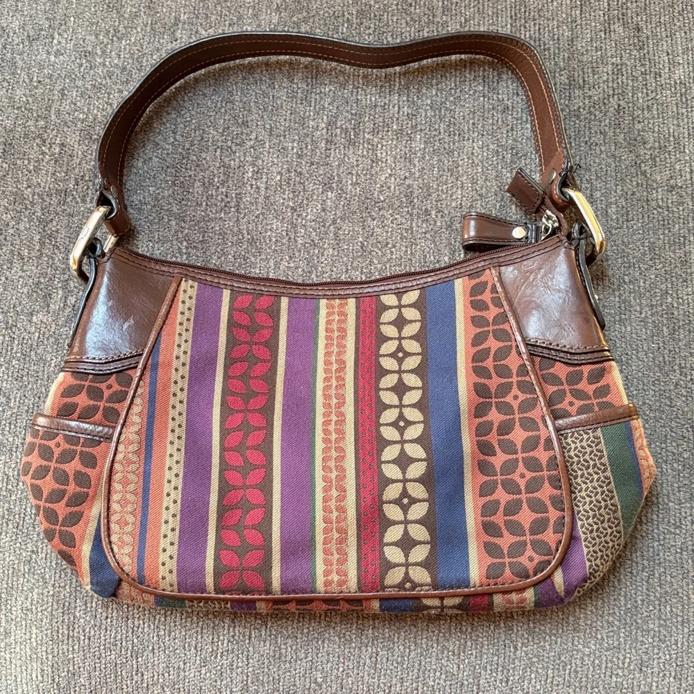 Fossil Multicolor Patterned Shoulder Bag - Picture 1 of 10